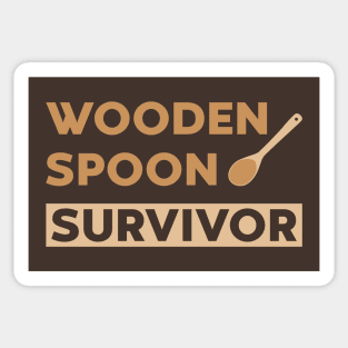 WOODEN SPOON SURVIVOR Sticker
